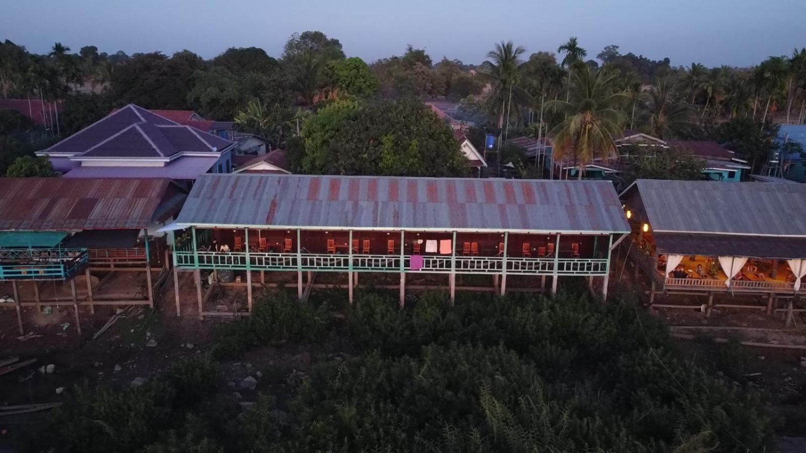 Sompong Sunset View Guest House Don Det Ngoại thất bức ảnh